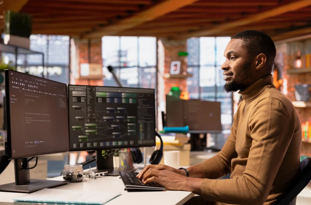 Business analytics dashboard